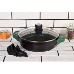 تابه گرانیت یونیک طرح هلیوس کد 8932 سایز 28 به همراه دستگیره - تصویر 6