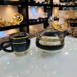 سرویس پذیرایی پانیذ مشکی طلایی - تصویر 6