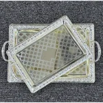 سینی جفتی مستطیل سیلور 1728