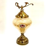 شکلات خوری کرم گلدار آنتیک 7099