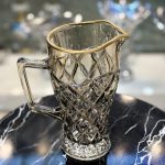 پارچ و لیوان کارول شامپاینی لب طلایی مات - تصویر 3