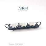اردو خوری 3 خانه طرح قلب BVK بی وی کی مدل ATRIN کد VK475533