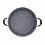 تابه دو دسته عروس مدل درب فلزی سایز 38 - تصویر 10