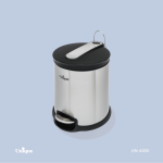 سطل زباله 14 لیتر استیل کد UN-4450