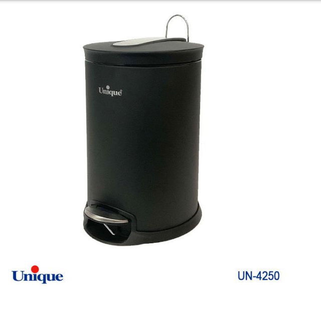 سطل-زباله-14-لیتری-یونیک-4250.png سطل زباله 14 لیتری یونیک 4250 مشکی - تصویر 1
