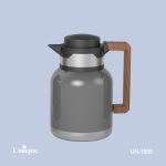 فلاسک 1.5 لیتر بدون شیشه دسته چوبی کد UN-1858
