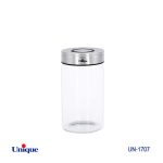 بانکه شیشه ای درب استیل 10 سانت کد UN-1707