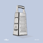 رنده استیل مستطیل بزرگ کد UN-2210