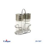 ست ادویه 2تایی شیشه گرد کد UN-1647
