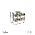ست ادویه 6تایی شیشه گرد مکعب کد UN-1641