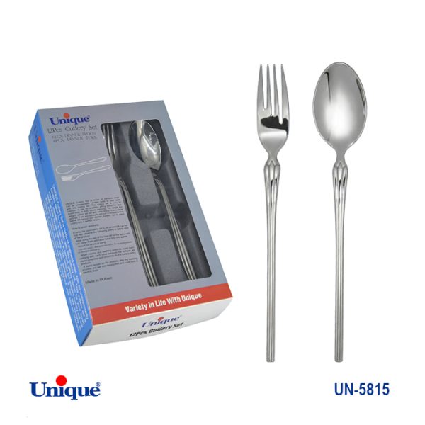 سرویس قاشق و چنگال 12پارچه 6 نفره یونیک کد UN-5815