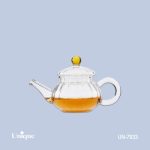 قوری زعفران خطی -درب شیشه ای کد UN-7933