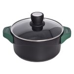 قابلمه گرانیت یونیک طرح هلیوس کد 8924 سایز 20 به همراه دستگیره - تصویر 4