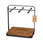 فنجان و نعلبکی 6 نفره همراه با استند BVK بی وی کی طرح مجستیک کد VK452613 - تصویر 2