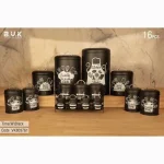 سرویس آشپزخانه BVK بی وی کی 16 پارچه درب فلزی Time (S) Grey کد VK833761