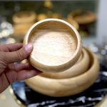 کاسه چوبی تریتی treeti روشن مجموعه 4 عددی کد 6001 - تصویر 2
