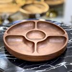 اردورخوری چوبی گرد پنج خانه treeti تیریتی کوچک B2122