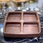 اردورخوری چوبی مربع چهار خانه treeti تیریتی کوچک B2115