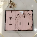 ست دم کنی 12 پارچه کامل ساچلی sachli رنگ صورتی