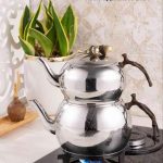 کتری و قوری بلوط نقره ای RIVER ریور 3041