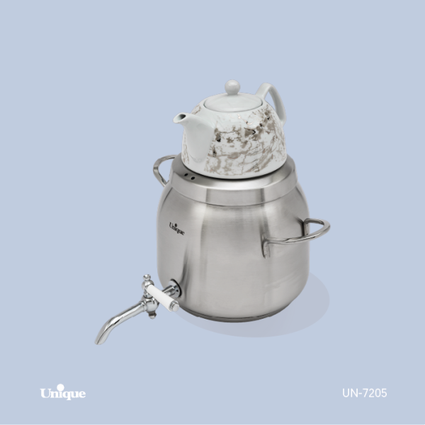 کتری و قوری 4/5 لیتر استیل یونیک UN-7205