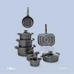 سرویس 15پارچه طوسی دیاموند یونیک UN-8521