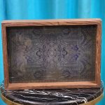 سینی چوبی طرح دار 0010 - تصویر 2