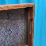 سینی چوبی طرح دار 0010 - تصویر 3